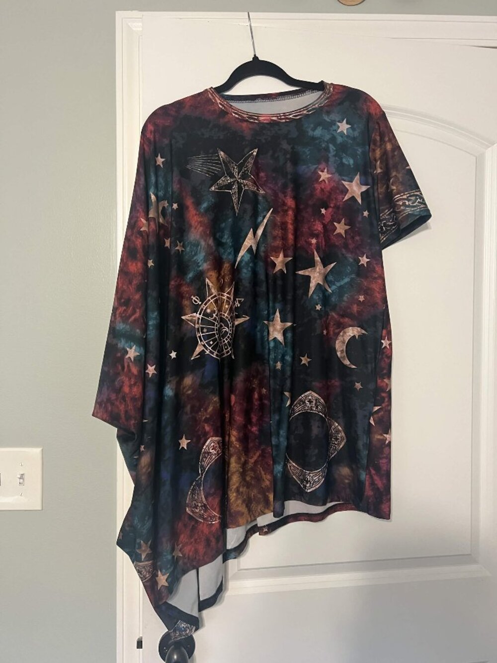 NWOT Blackmilk Harry Potter Invisibility Cloak Top Asymetrical